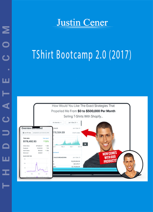 Justin Cener - TShirt Bootcamp 2.0 (2017)