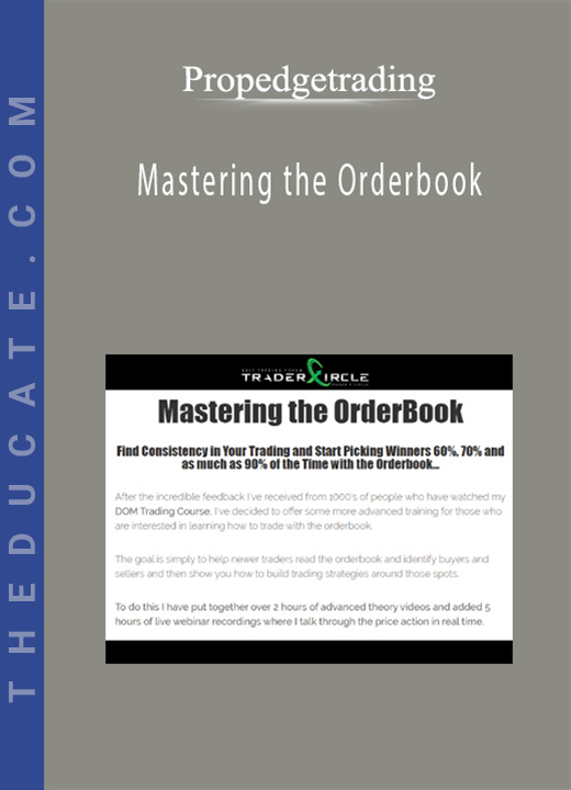 Propedgetrading - Mastering the Orderbook