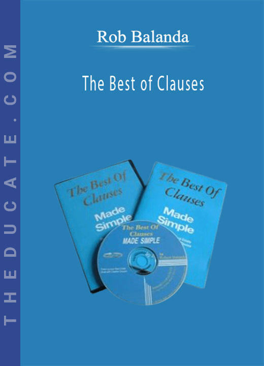 Rob Balanda - The Best of Clauses