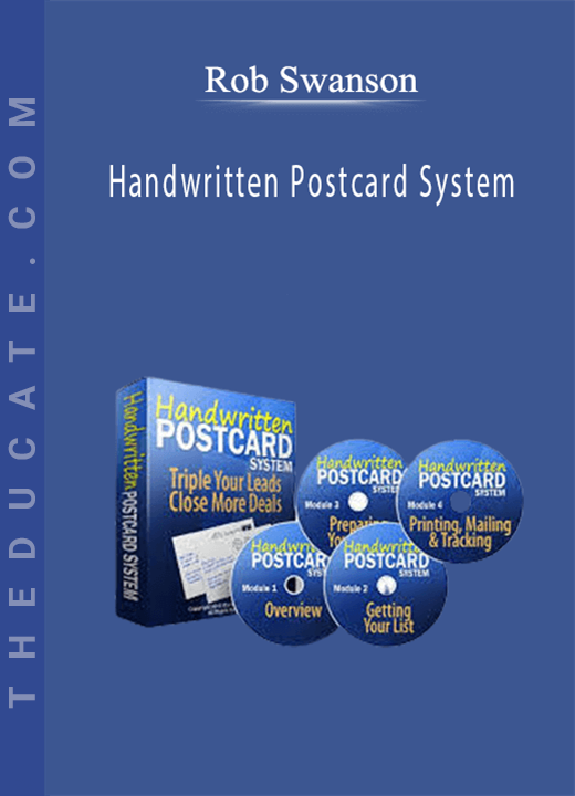 Rob Swanson - Handwritten Postcard System