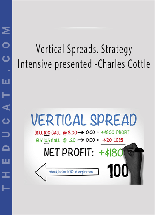 Vertical Spreads. Strategy Intensive presented -Charles Cottle