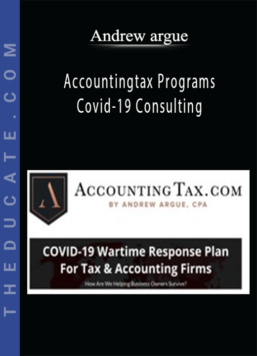 Andrew argue - Accountingtax Programs Covid-19 Consulting