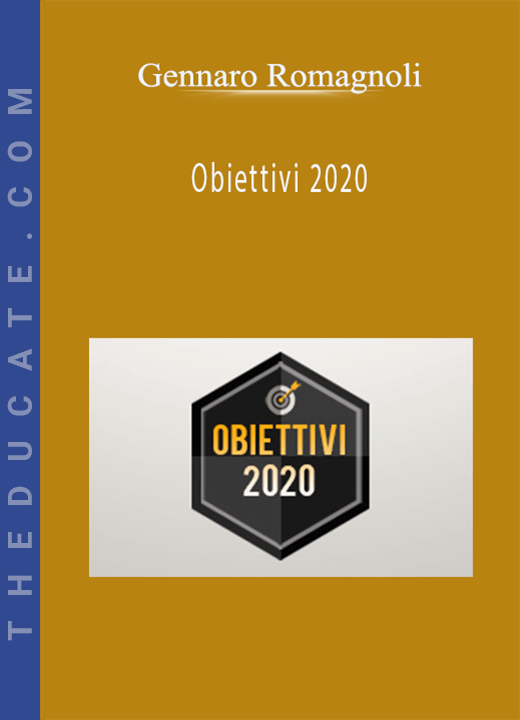 Gennaro Romagnoli - Obiettivi 2020