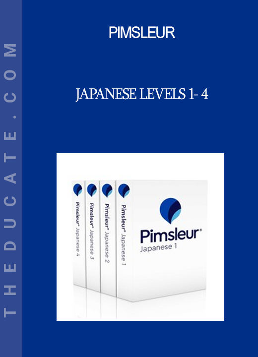 Pimsleur - Japanese Levels 1- 4
