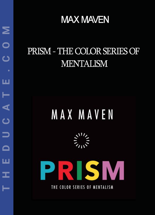 MAX MAVEN - PRISM - The Color Series of Mentalism